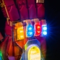 Preview: LED-Beleuchtung-Set für LEGO® Nano Gauntlet #76223